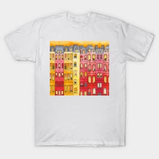 The Cats Sunset Townhouses T-Shirt